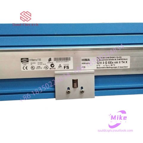 HIMA safety system communication module programmable safety controller